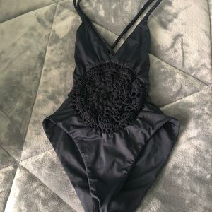 Planet Blue One Piece Swimsuit